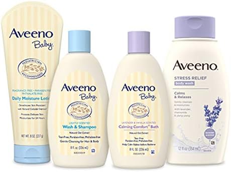 Aveeno Soothing Oat Body Wash Set for Ultra-Smooth, Soft Skin 33.8 fl oz - Image 2