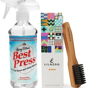 Wrinkle-Reducing Ironing Spray for Smooth Clothes, 12 oz Bottle