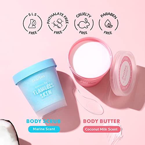 Nourishing Foot Scrub and Body Butter Set for Silky Smooth Skin - Image 7