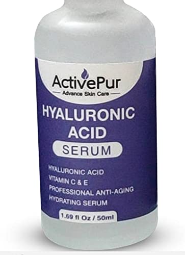 Hyaluronic Acid Anti-Aging Serum for Skin Care 1 oz Hydrating Formula
