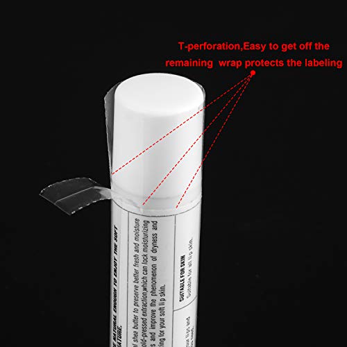 Large lip balm tubes for ample product usage. - Image 4