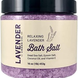 Relaxing Lavender Scented Mineral Bath Salt Soak for Ultimate Calmness 16oz
