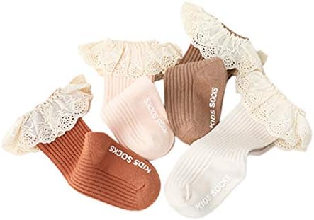 Cream long socks for babies. - Image 5