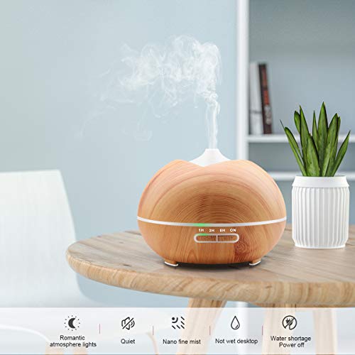 Olivetech 400ml Cool Mist Aroma Diffuser Humidifier for Home and Office New - Image 2
