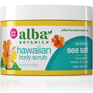 Alba Botanica 9 oz Invigorating Rosemary & Mint Exfoliating Body Scrub