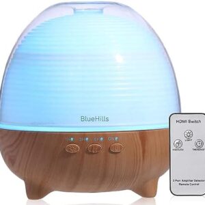 500ml Essential Oil Diffuser and Humidifier Combo for Home Relaxation