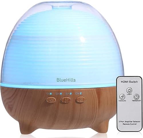 500ml Essential Oil Diffuser and Humidifier Combo for Home Relaxation
