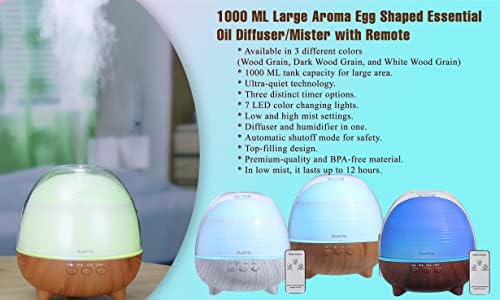 500ml Essential Oil Diffuser and Humidifier Combo for Home Relaxation - Image 2