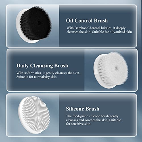 Clinique Sonic Brush Deep Cleansing Skincare Tool with Soft Brush Head - Image 4