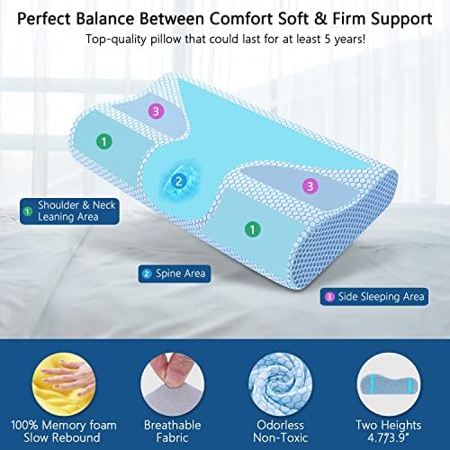 Anti-Aging Pillow for Improved Sleep and Smoother Skin, Medium Size - Image 4
