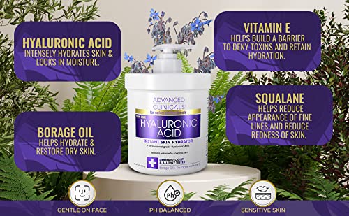 Hyaluronic Acid Rich Hydrating Body Cream 16oz - Image 2
