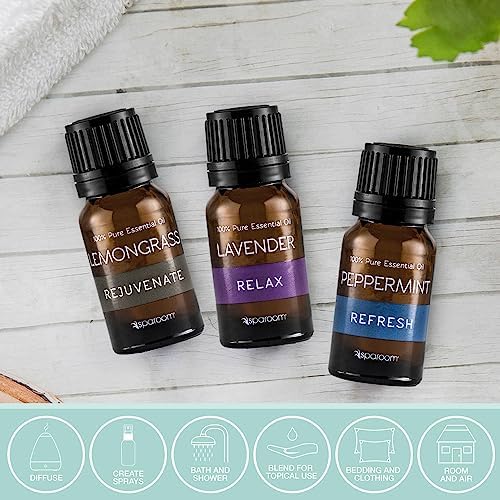 Aroma Harmony Oil Diffuser by Sparoom - Serene Atmosphere, 200ml Capacity - Image 4