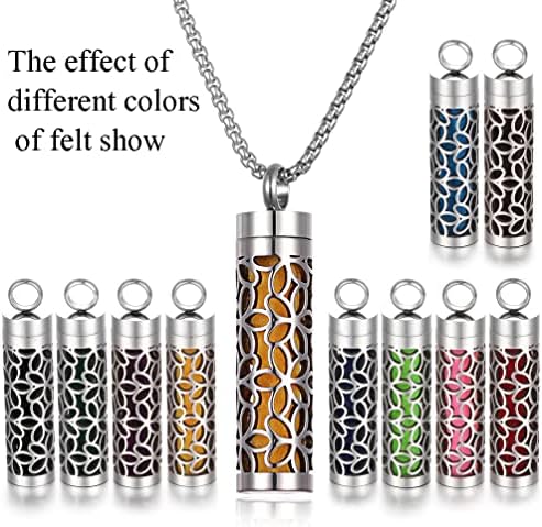 Stainless Steel Oil Diffuser Necklace - Image 3