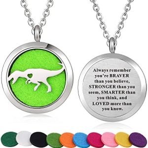 Essential Oil Diffuser Locket Necklace