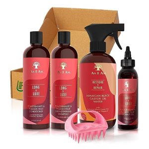 As I Am Black Castor Oil Hair Water Moisturizer and Nourisher, 8 oz