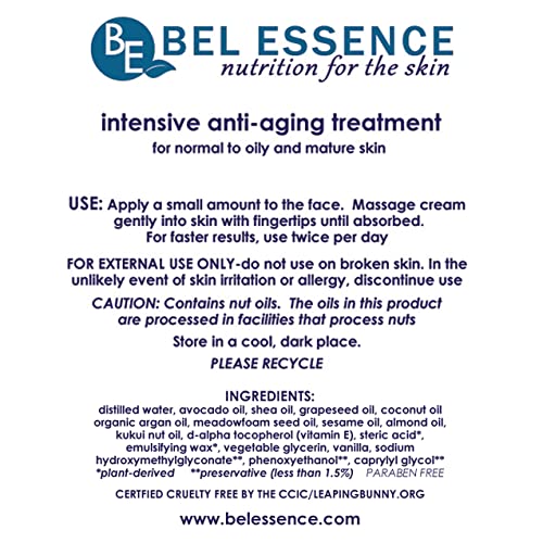 Bel Essence Natural Anti Wrinkle Cream 2 oz Effective Skincare Solution - Image 8
