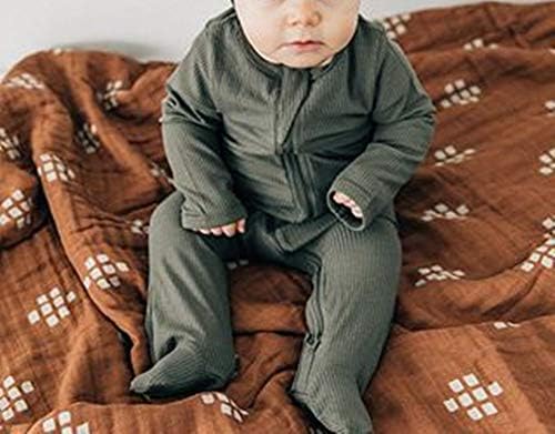 Soft Cream Baby Footie Pajamas for Ultimate Comfort and Style - Image 2