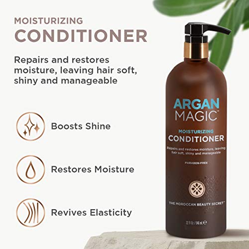 Argan Oil Intense Moisturizing Conditioner Dry Hair 12 fl oz - Image 3
