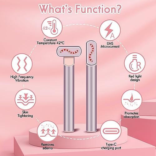 Microcurrent & Light Therapy Device for Anti Aging - Image 2
