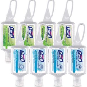 Argan Oil Sanitizer: Moisturizing hand sanitizer for germ protection.