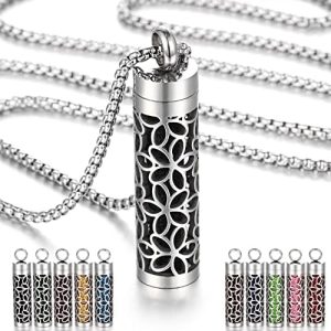 Stainless Steel Oil Diffuser Necklace