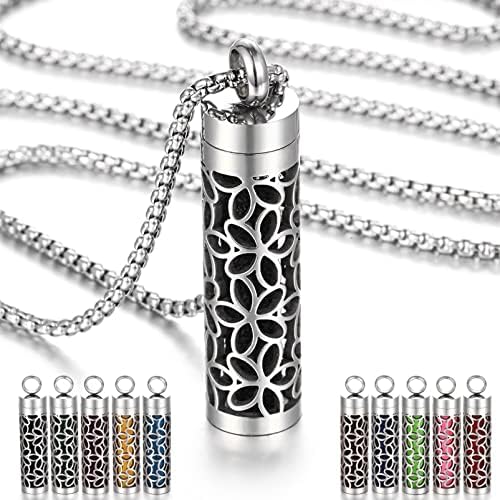 Stainless Steel Oil Diffuser Necklace