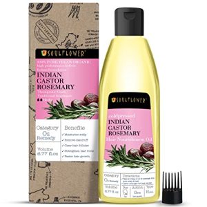 Rosemary Infused Black Castor Oil for Healthy Hair Growth 16 oz