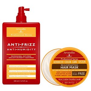 Arvazallia Argan Oil Hair Treatment 8 oz for Shine and Repair
