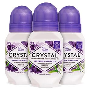 Paraben-free deodorant with natural ingredients.