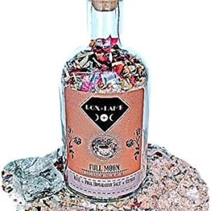 Purifying bath salt for spiritual cleansing.