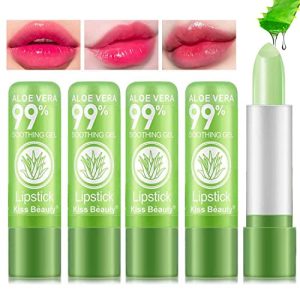 Color-changing lip balm for baby-soft lips.