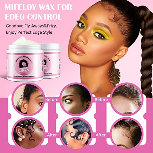 Queen Frontal Hair Edge Control for Natural and Lace Wigs 4oz - Image 4