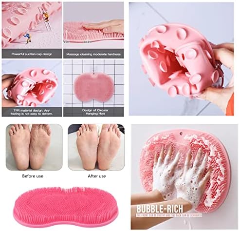 Exfoliating Foot Scrub Brush for Bath and Relaxation - Medium Bristle Hardness - Image 3