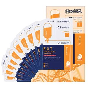 Wrinkle-reducing ampoule mask for anti-aging benefits.