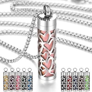 Stainless Steel Oil Diffuser Necklace