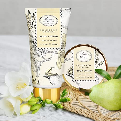 Freesia scented body wash for a refreshing shower experience. - Image 4