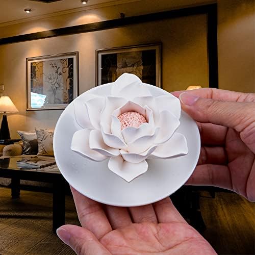 Clay essential oil diffuser: air dry and handmade - Image 4
