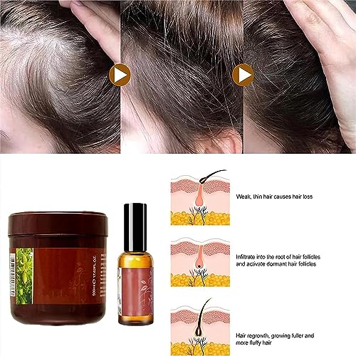 Moroccan Argan Oil Hair and Skin Treatment 4 fl oz Bottle - Image 6