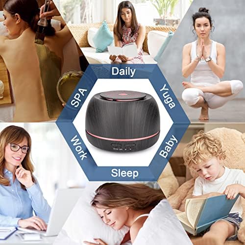 500ml Aroma Oil Diffuser Humidifier for Home Office New Condition - Image 8
