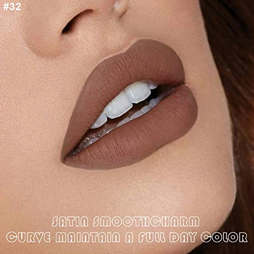Australis Velourlips Matte Lip Cream Swatches Set Diverse Shades for All Skin Tones 6 Piece - Image 2