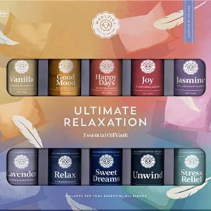 Anxiety-Relief Essential Oil Blend for Diffuser