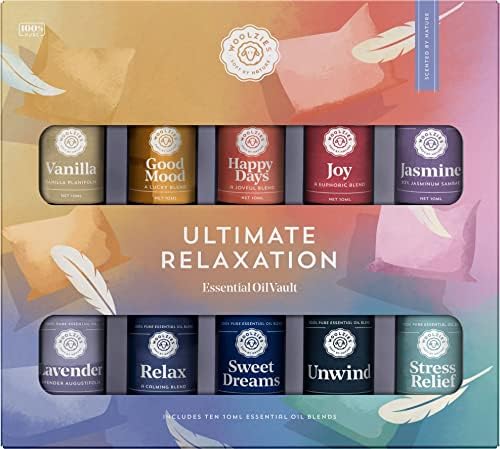 Anxiety-Relief Essential Oil Blend for Diffuser