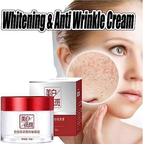 Baibai Diary 50ml Whitening Anti-Wrinkle Cream for Radiant Skin - Image 2
