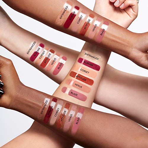 Short Clinique Black Honey Swatch: Deep berry tinted lip balm. - Image 5