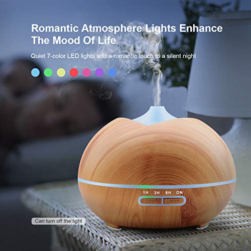 Olivetech 400ml Cool Mist Aroma Diffuser Humidifier for Home and Office New - Image 9