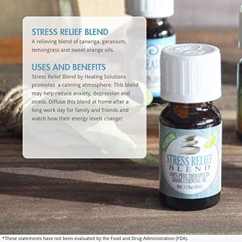 **Soothing Stress Relief Essential Oil Blend for Relaxation - 10ml** - Image 3