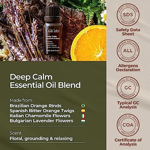 Calming Anxiety Relief Essential Oil Blend 10ml for Stress and Relaxation - Image 5