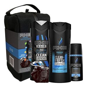 Axe 3-in-1 Men's Body Wash Shampoo Conditioner 16 oz Bottles Set