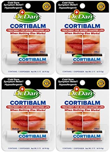 ?Strong steroid-infused lip balm for enhanced healing?