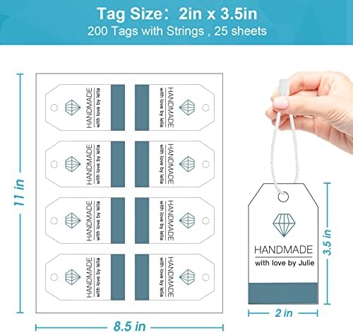 Printable Bath Salt Labels 50 Pack For Your Homemade Creations - Image 2